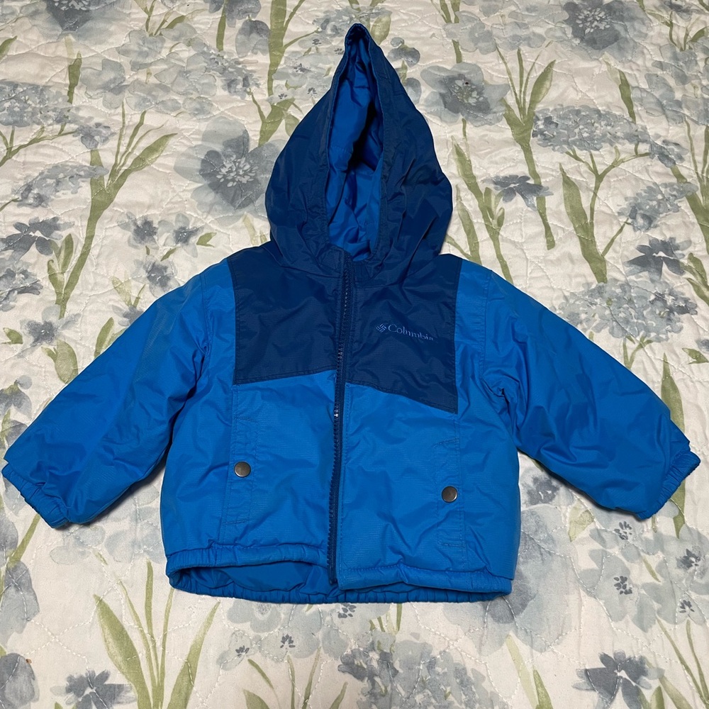 Baby boys jacket reversible size 6-12 month